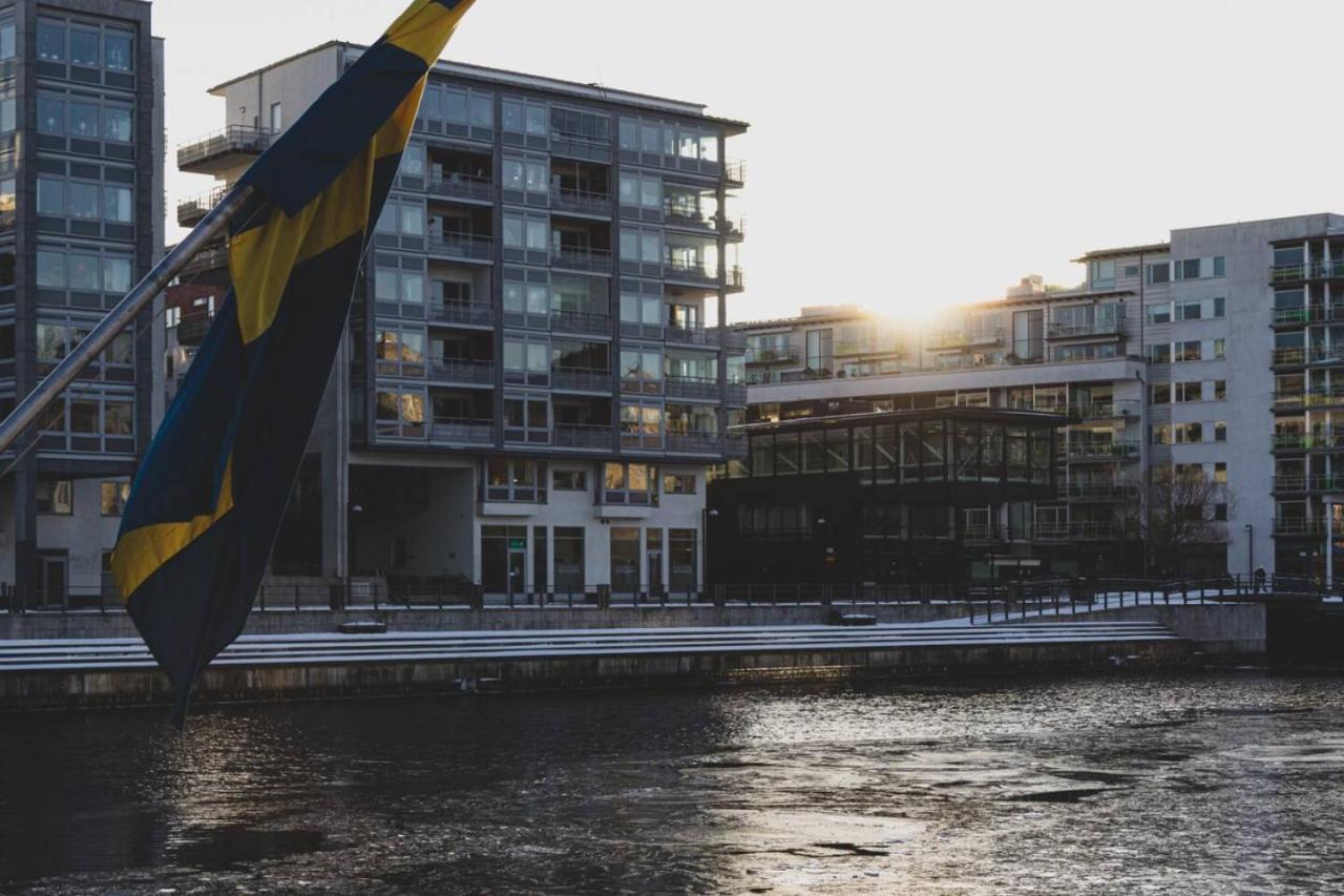 Simple Studio In Trendy Soedermalm - Construction Work Stockholm Bagian luar foto