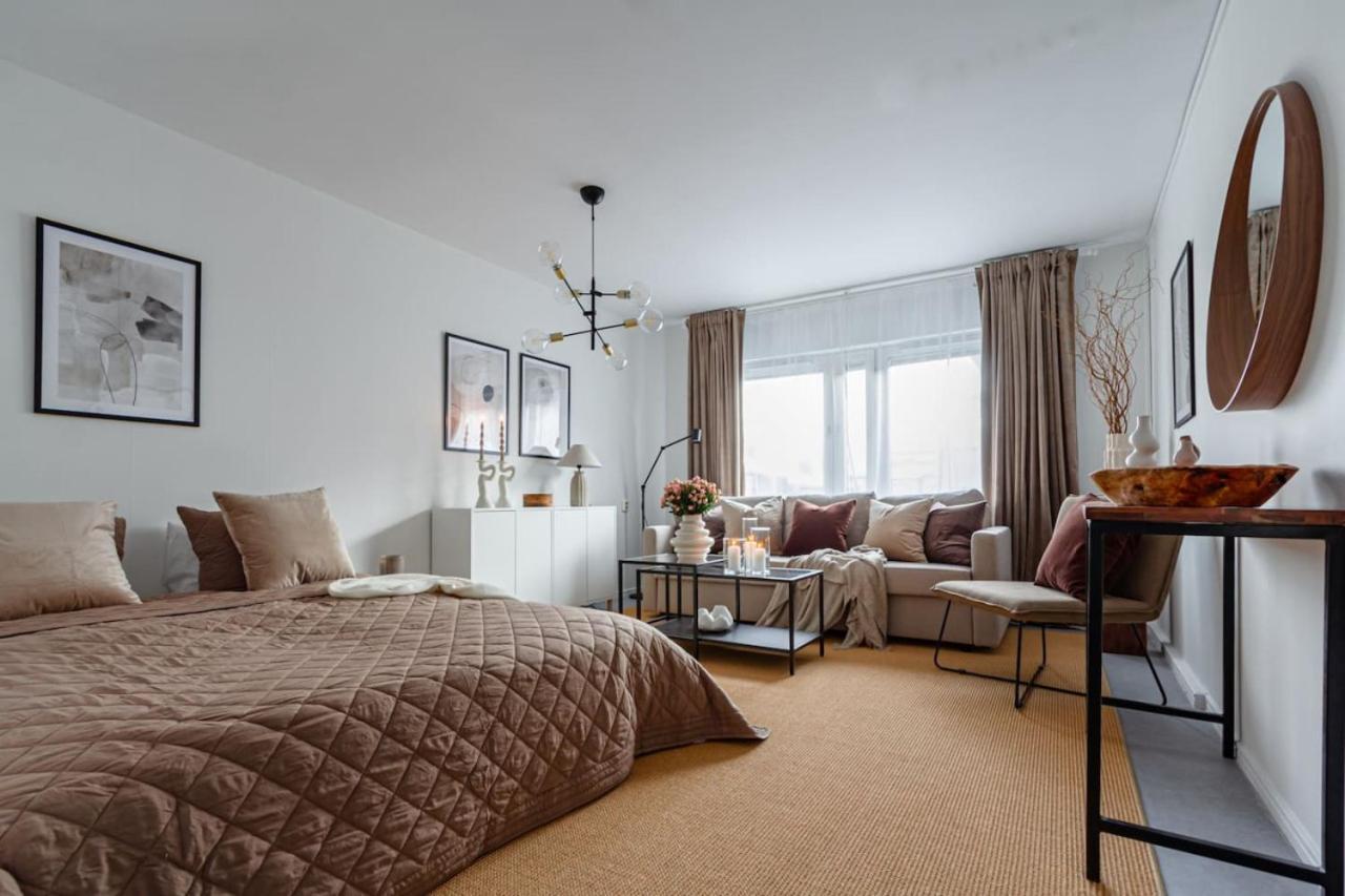 Simple Studio In Trendy Soedermalm - Construction Work Stockholm Bagian luar foto